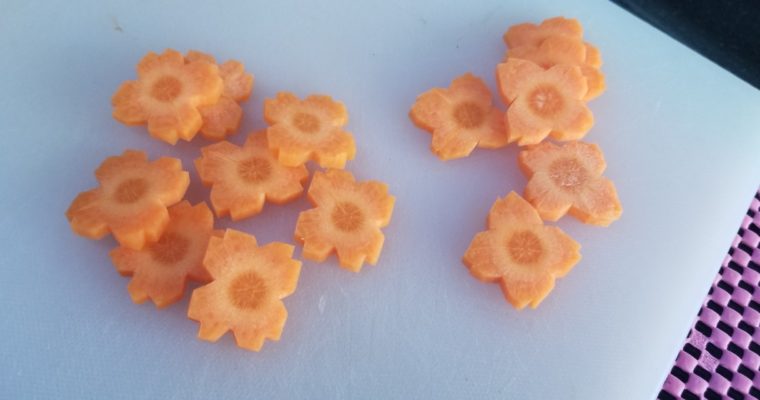 Making Carrots Into Flowers