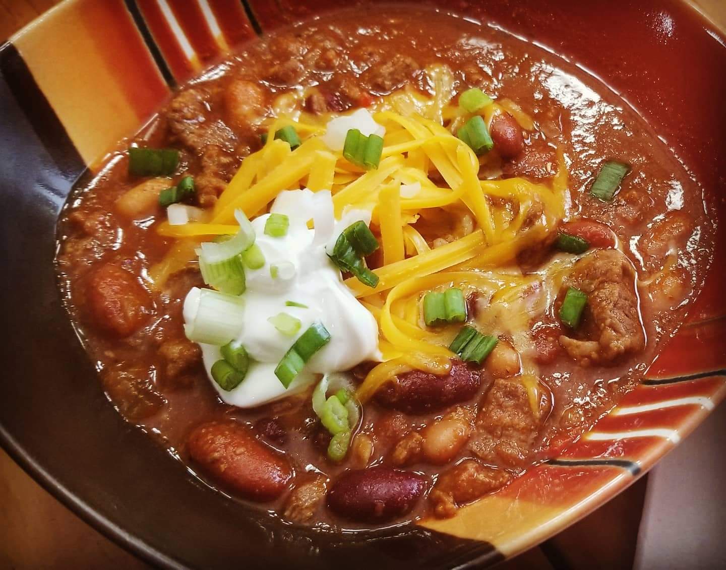 Slow Cooker Chili Con Carne with 3 Beans