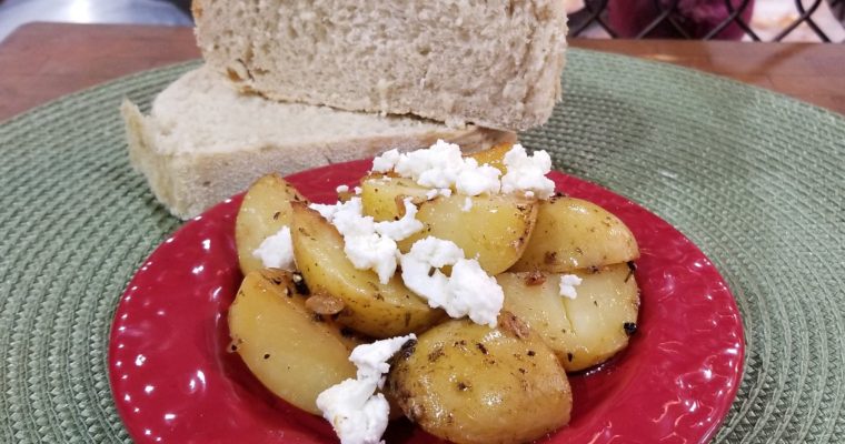 Baked Rosemary, Garlic, and Lemon Potatoes