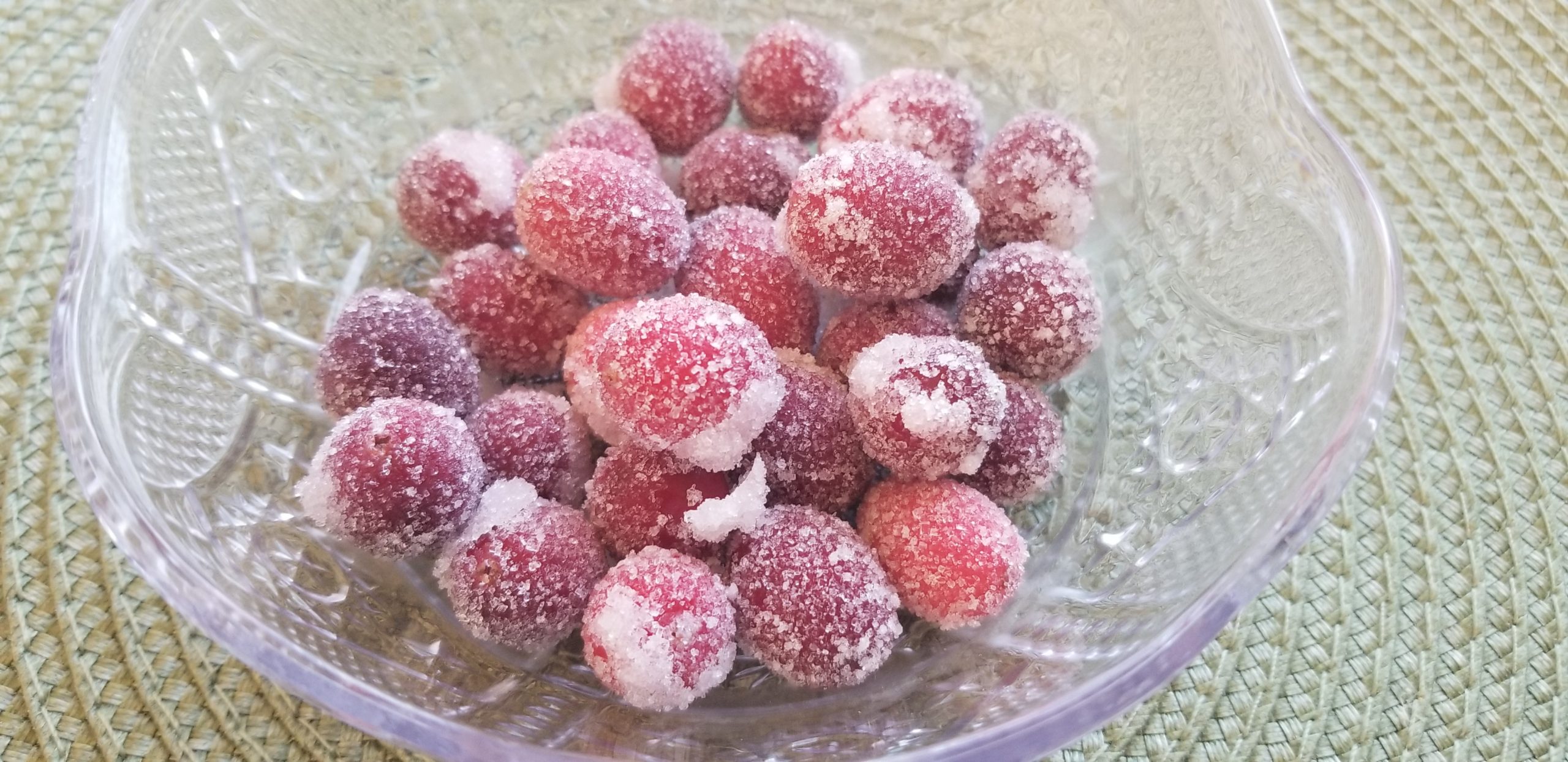 Sugared Cranberries