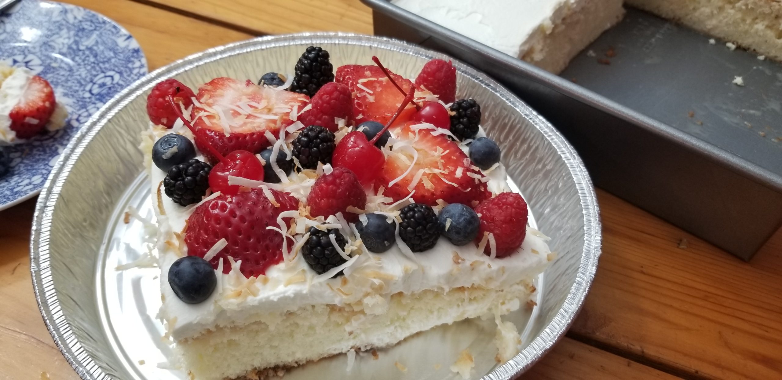 Coconut Pineapple Tres Leches Cake With Berries The Midwest Mediterranean   20210226 181104 Scaled 