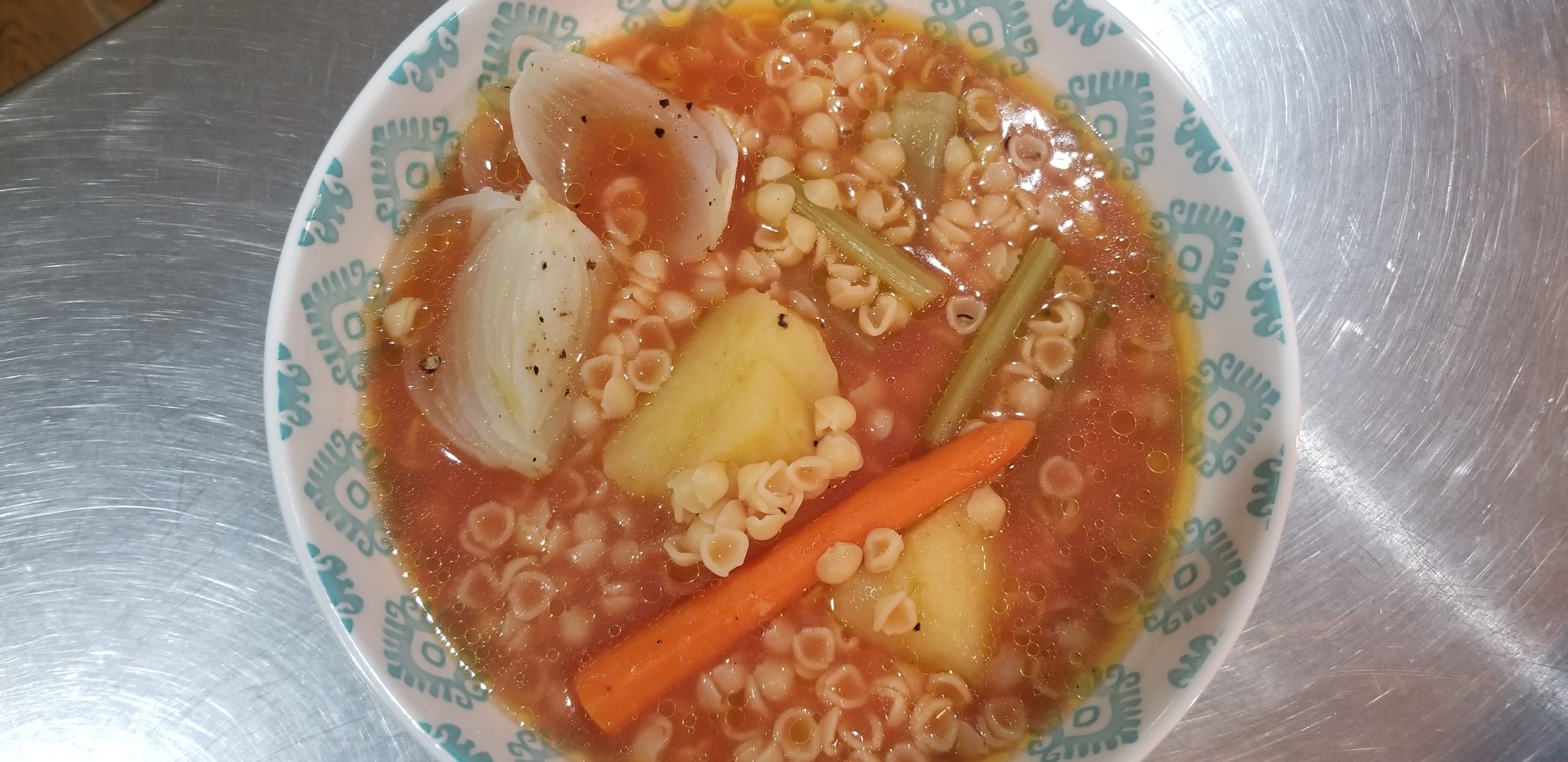 Vegetable Pasta Soup with Tomato