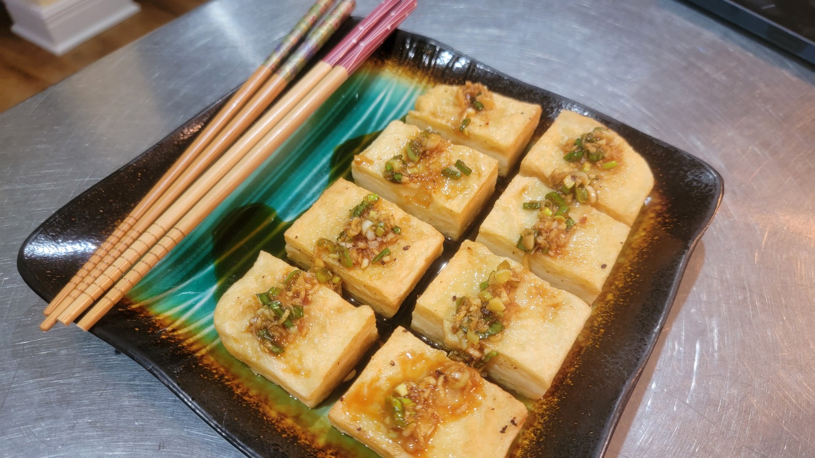 Burmese Tofu (Chickpea Tofu)